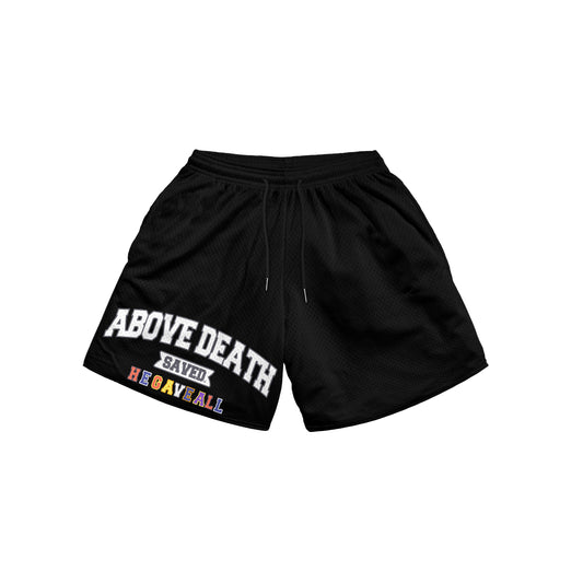 "HE GAVE ALL" SHORTS - BLACK